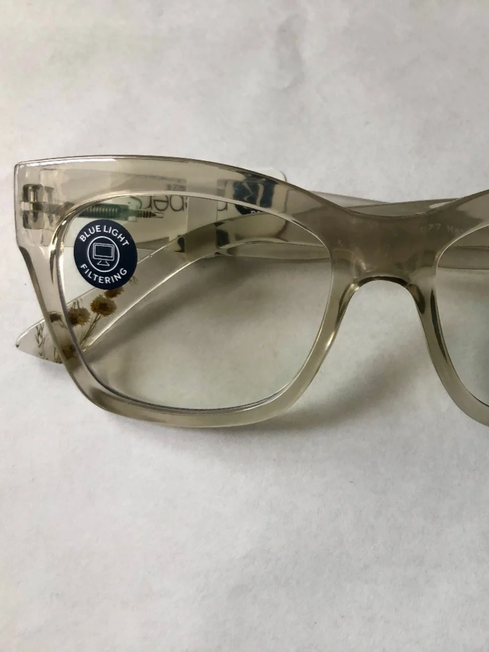 New Anthropologie Fog Peepers Blue Light Block Glasses‎ +0.00